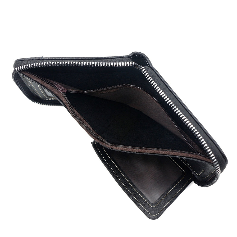 Classic Designed Leather Wallet (Klassisch Gestaltetes Portemonnaie)