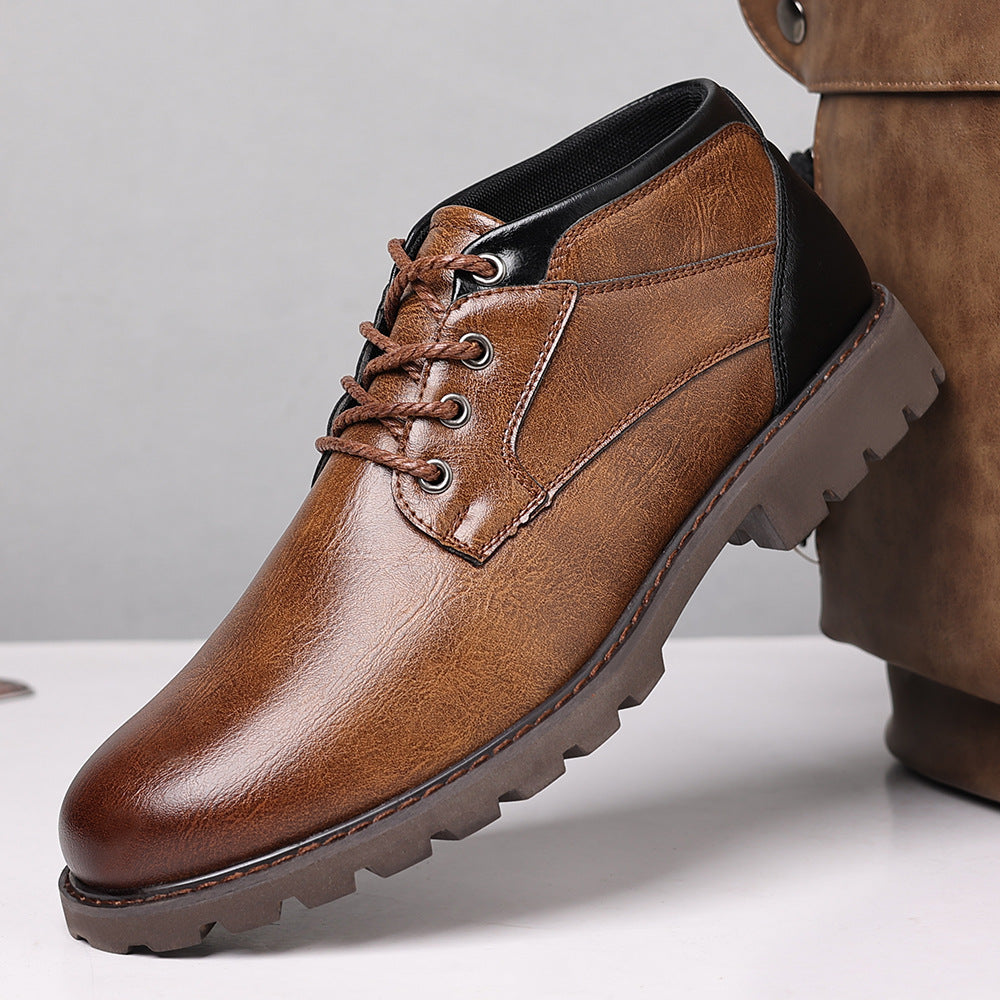 Classic Low-Top Men’s Boots (Klassisch Flache Herrenstiefel)