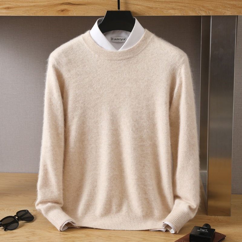 Round Neck Classic Sweater (Klassische Rundhals-Pullover)