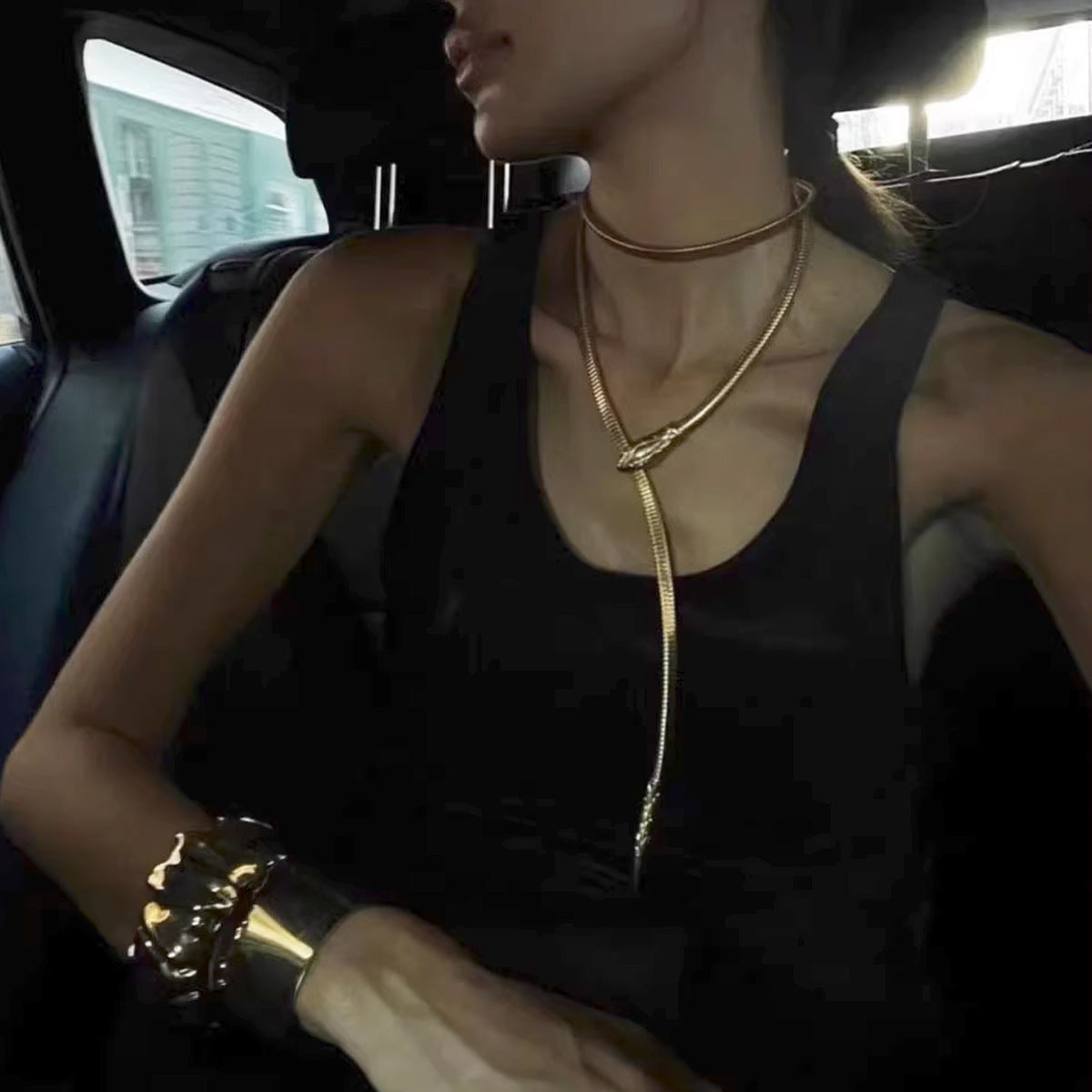 Elegant Snake-Inspired Jewelry (Eleganter Schmuck im Schlangen-Design)