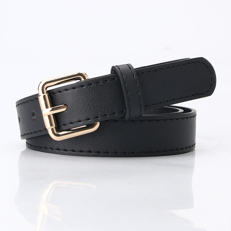 Women's Trendy PU Belt (Trendiger Damengürtel Mit Cleanem Look)