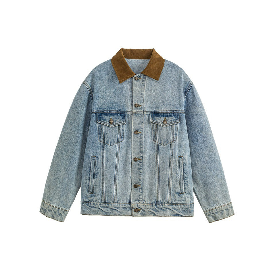 Classic Denim Jacket – Ice Blue Wash (Klassische Jeansjacke)