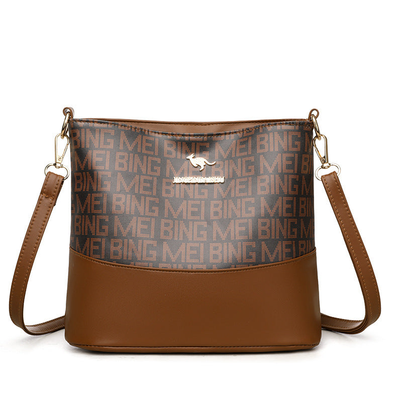 Classic Leather Shoulder Bag (Klassische Leder-Schultertasche)