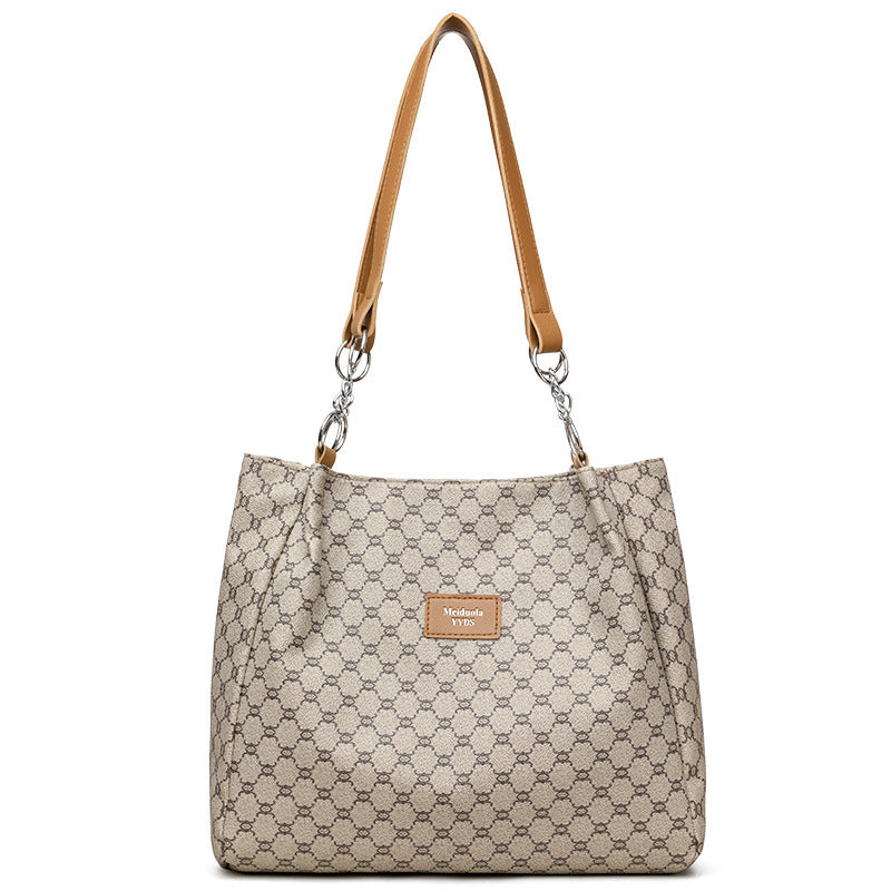 Timeless LV Leather Carryall With Elegant Design (Zeitlose Ledertasche Mit Elegantem Design)