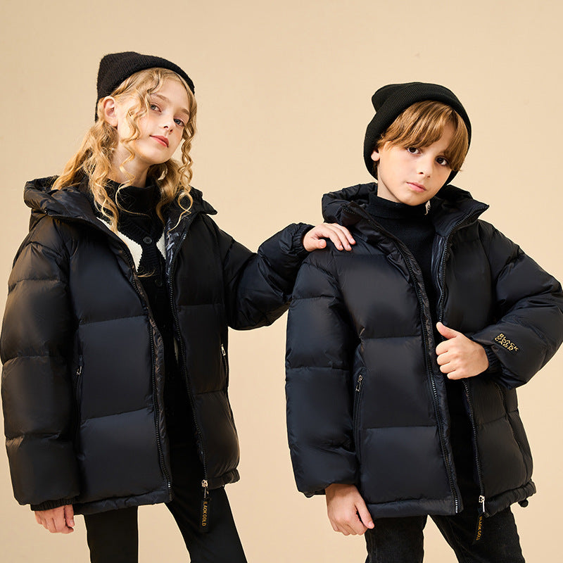 Children’s Jacket – Black Gold Fashion Style (Kinderjacken - Modischer Stil in Schwarz Gold)
