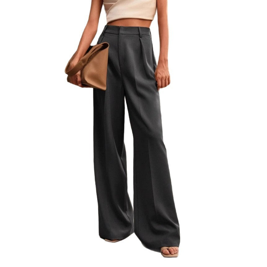 Classic Stylish High-Waist Trousers (Klassische Stylische Hose mit Hoher Taille)