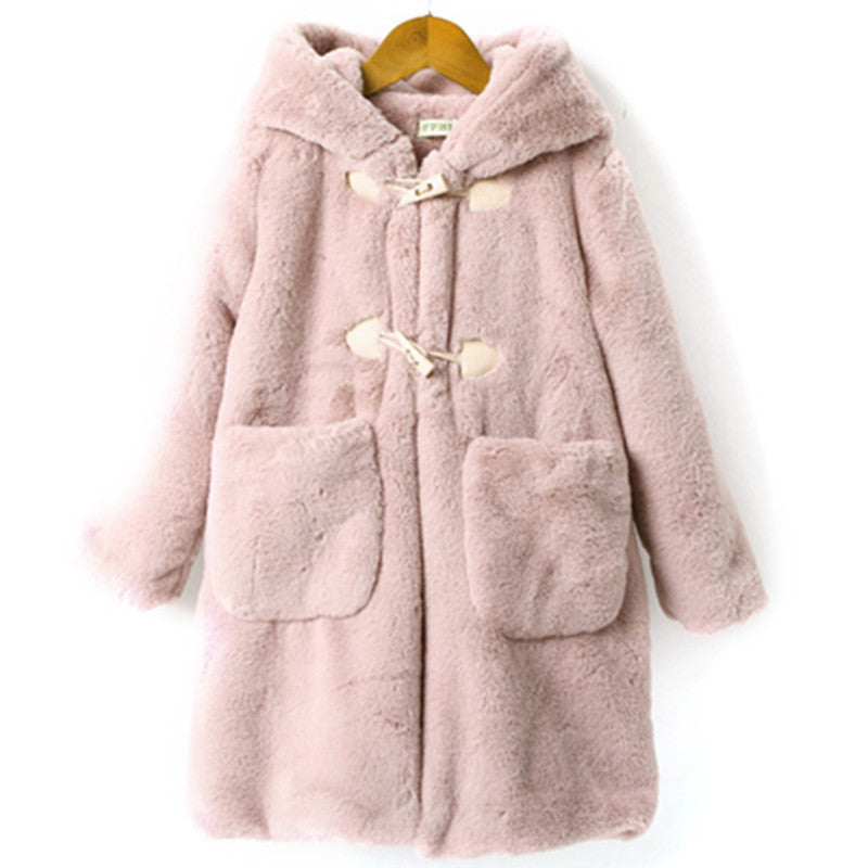 Warm Faux Fur Jacket (Warme Kunstfelljacke)