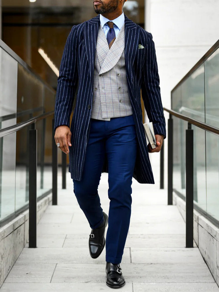 Luxury Striped Coat (Luxus-Streifenmantel)