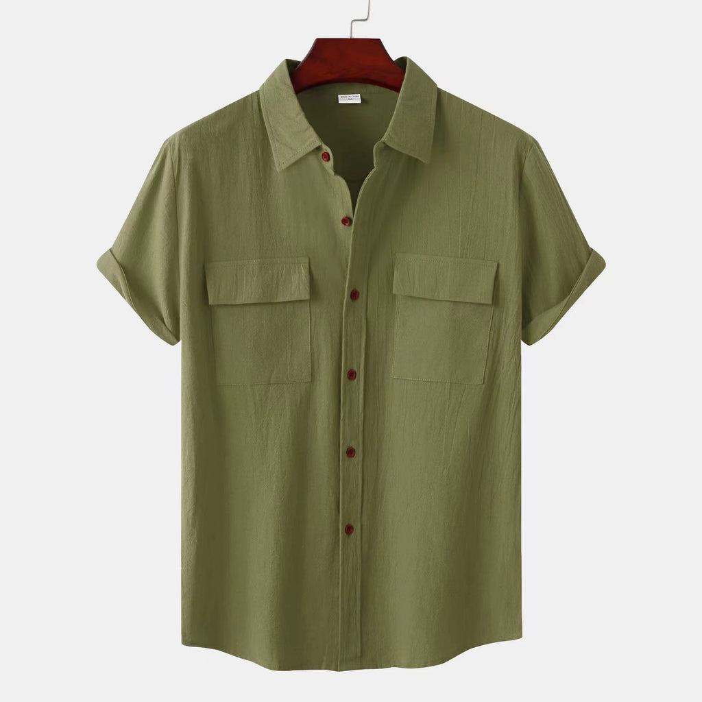 Classic Linen Shirt Crafted From Fine Fabric (Klassisches Leinenhemd Aus Feinem Stoff)