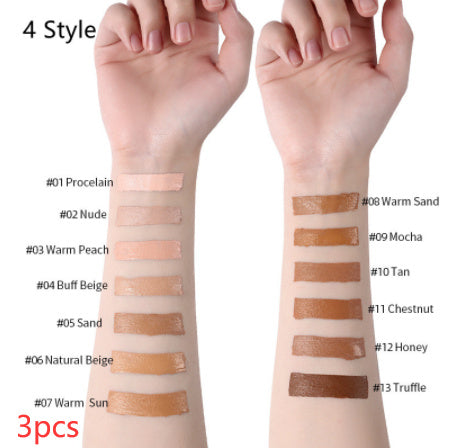 Liquid Foundation – Oil Control & Full-Cover Concealer (Flüssige Make-up-Foundation – Öl-Kontrolle & Concealer In Einem)