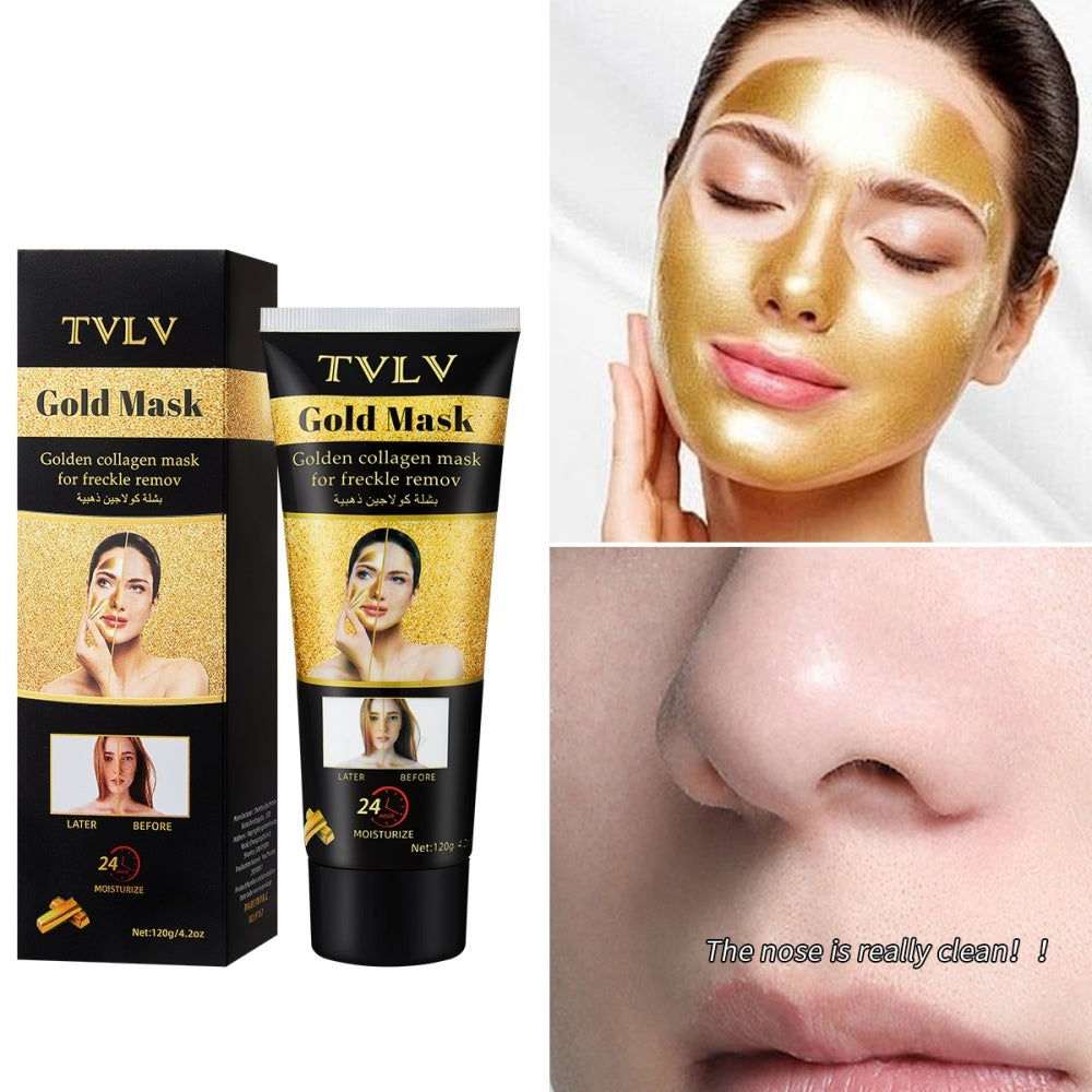 Gold Collagen Spot-Removing Facial Mask (Gold-Kollagen Maske – Für Strahlende, Gleichmäßige & Gepflegte Haut)