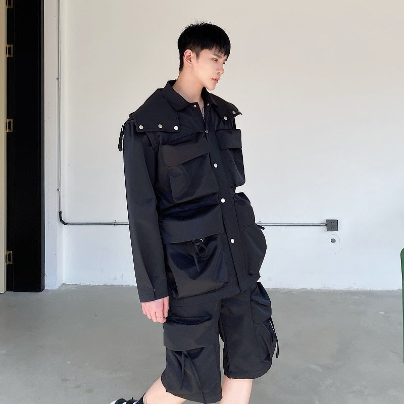 Tactical Fashionable Field Coat – Multi-Pocket Shell (Taktische Designer-Feldjacke)