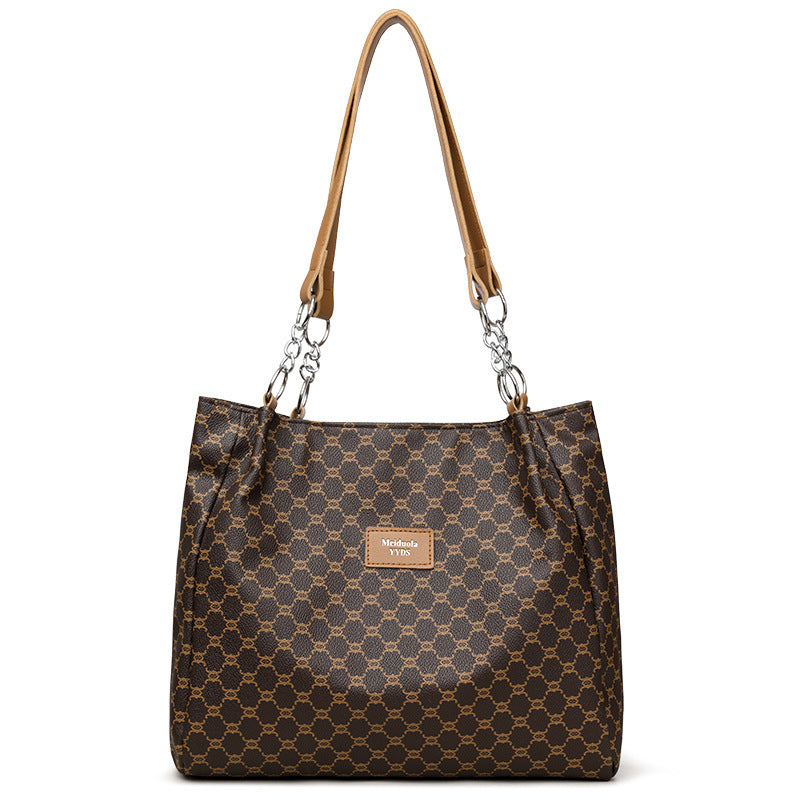 Timeless LV Leather Carryall With Elegant Design (Zeitlose Ledertasche Mit Elegantem Design)