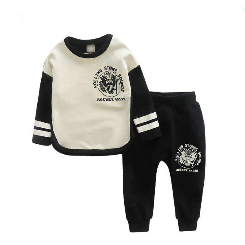 Toddler Clothing Set - Rolling Stones (Modisches Outfit für Jungen)