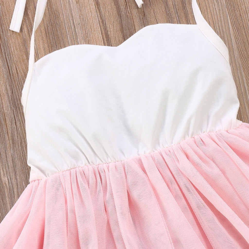 Girls’ Trendy Sling Dress (Trendiges Mädchen-Trägerkleid)