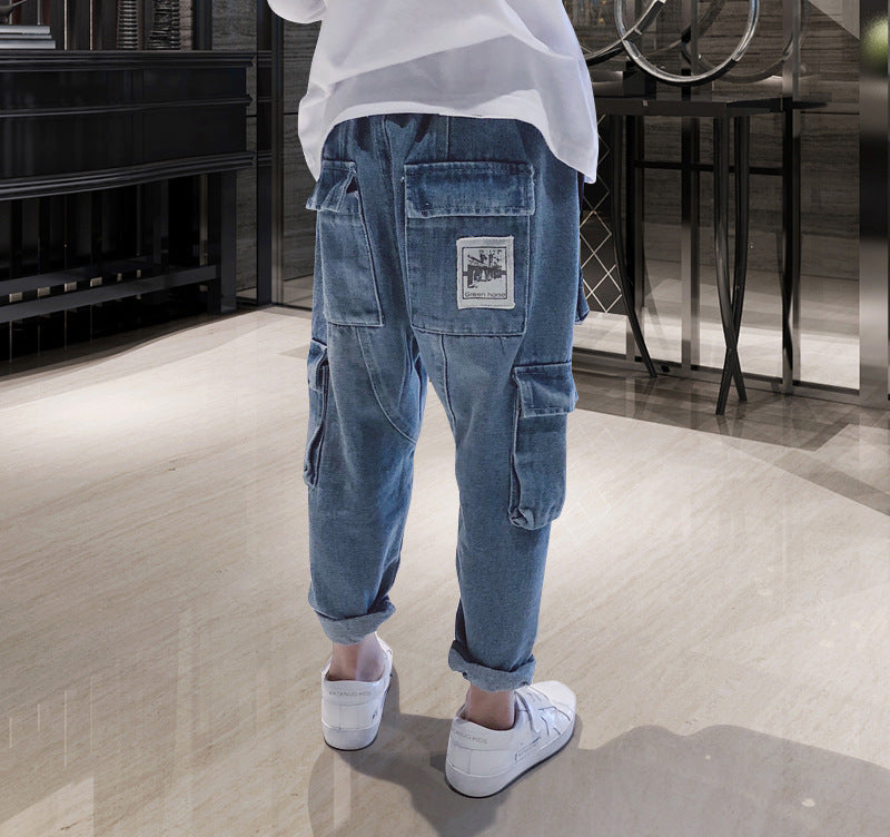 Casual Loose Harem Pants For Boys (Lässige Haremshose Für Jungen)