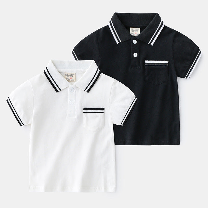 Boys’ Short Sleeve Polo Shirt (Jungen Polo Shirt)