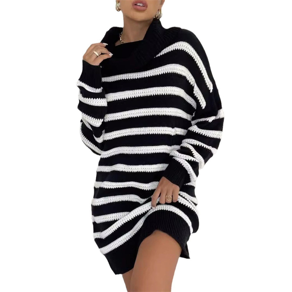 Striped Cool Wool Skirt (Gestreifter Cooler Woll-Rock)
