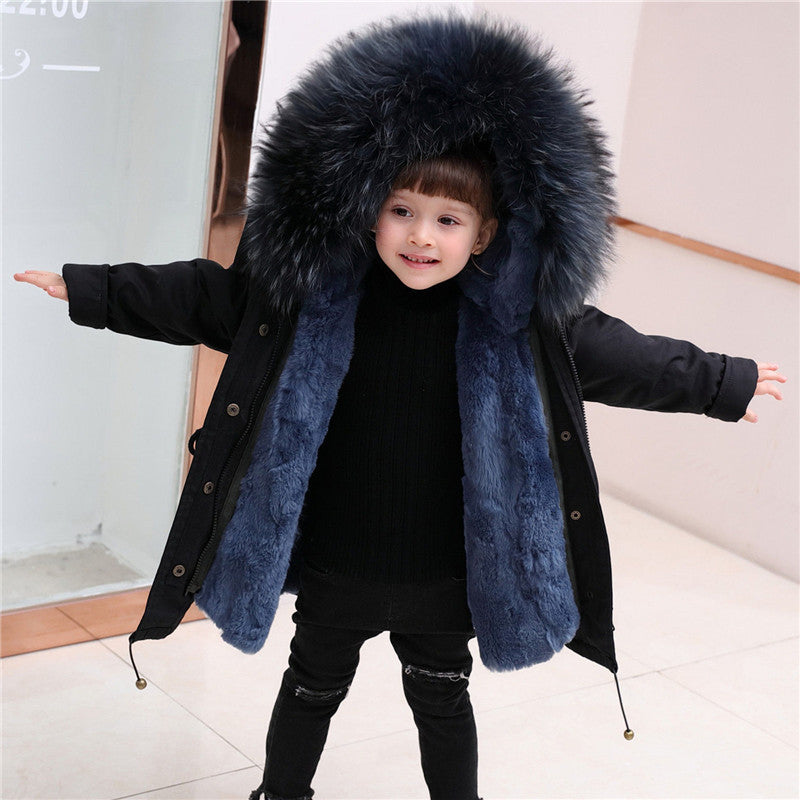 Children’s Fur Collar Jacket – For Girls & Boys (Kinderjacke mit Fellkragen – Für Mädchen & Jungen)