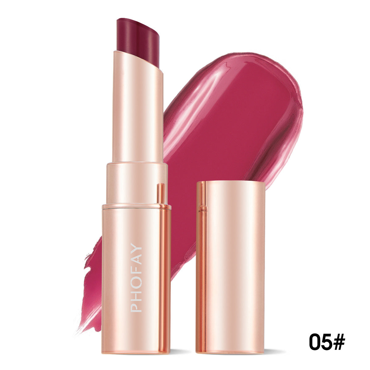 PHOFAY Moisturizing Lipstick (PHOFAY Feuchtigkeitsspendender Lippenstift – Geschmeidige Textur & Langanhaltende Farbe)
