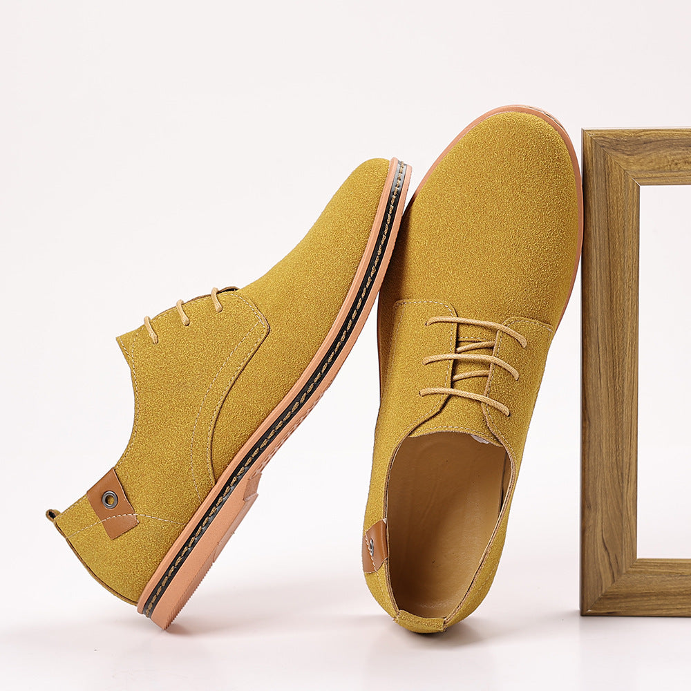 Classic Casual Men’s Suede Footwear (Klassische Lässige Herrenschuhe aus Wildleder)