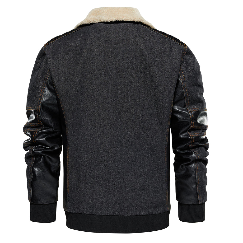 Cozy Denim Jacket (Flauschige Jeans-Jacke)