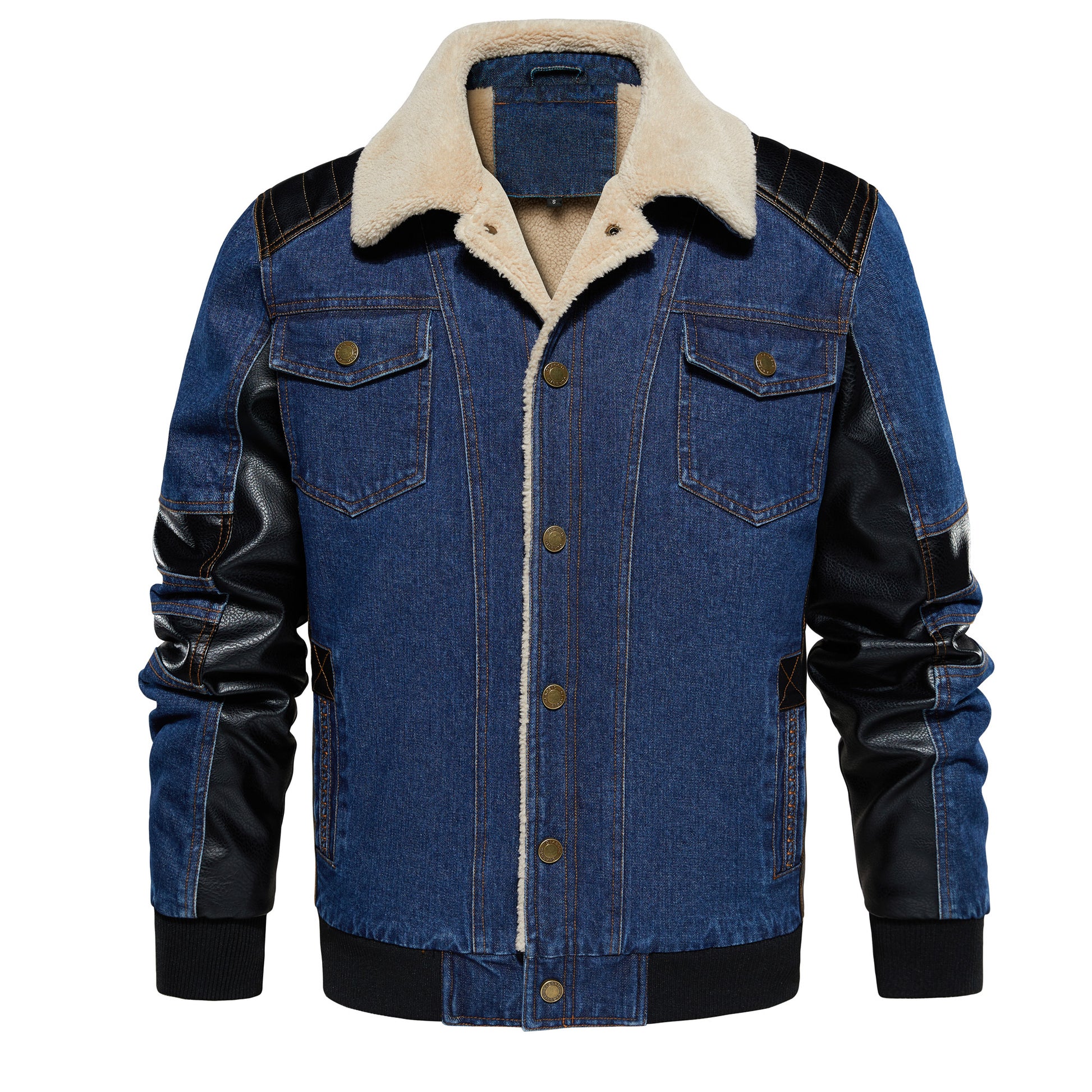 Cozy Denim Jacket (Flauschige Jeans-Jacke)
