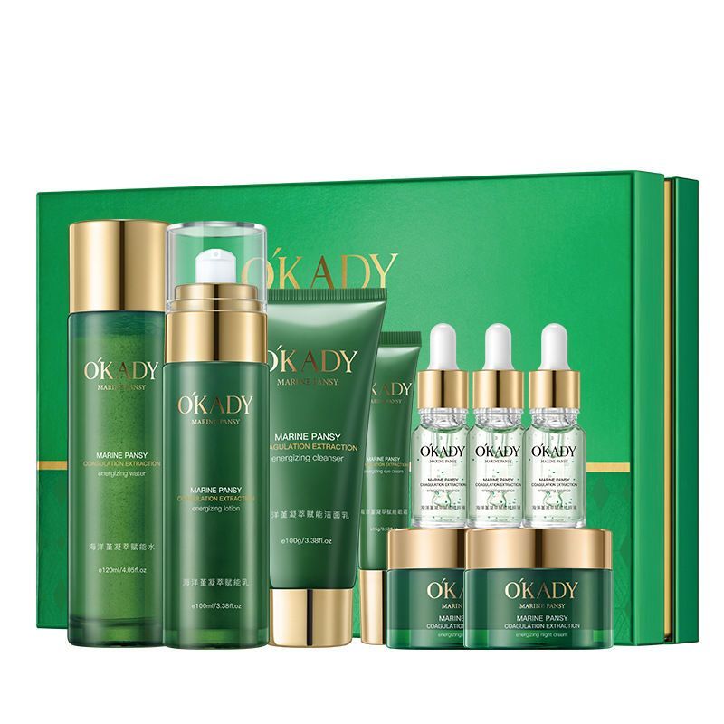 Plant-Based Skincare Set – Hydrating Lotion & Full Cosmetic Collection (Botanisches Feuchtigkeits-Set Für Die Haut)