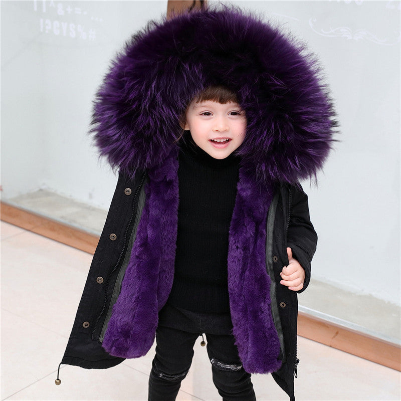 Children’s Fur Collar Jacket – For Girls & Boys (Kinderjacke mit Fellkragen – Für Mädchen & Jungen)