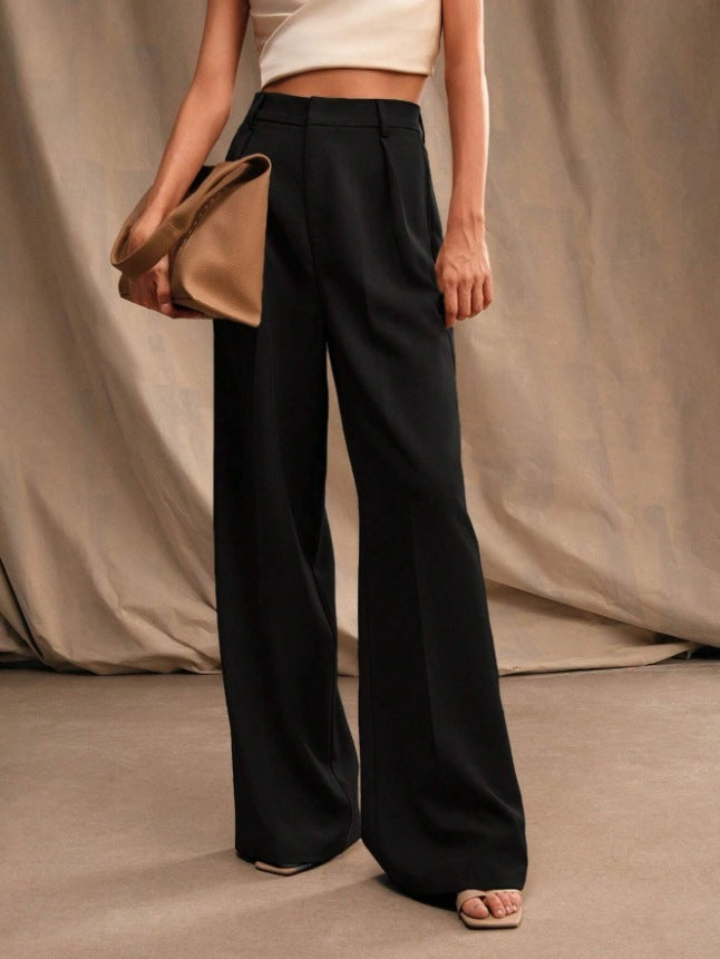 Classic Stylish High-Waist Trousers (Klassische Stylische Hose mit Hoher Taille)