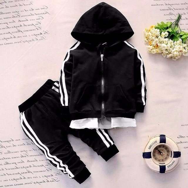 Casual Kids’ Tracksuit Set (Elegantes Kinder-Trainingsset)