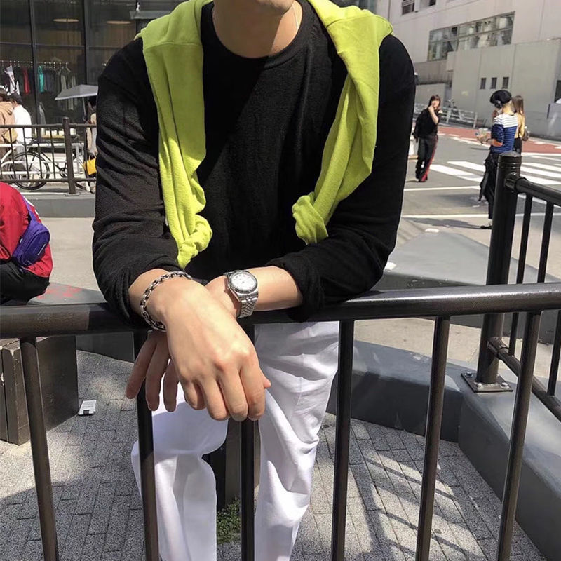 Casual Oversized Long Sleeve Top (Lässiges Oversize-Langarmshirt)