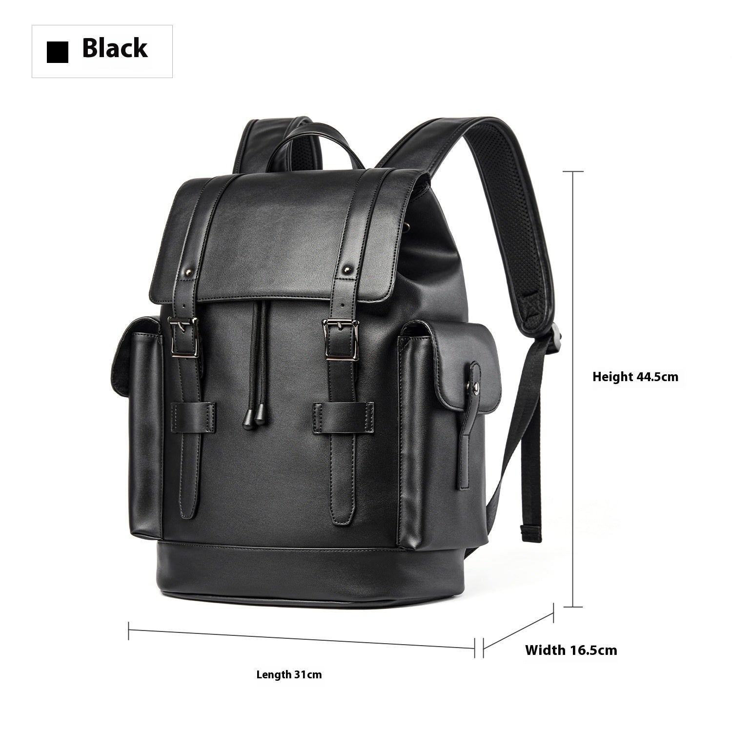 Classic Business Leather Backpack (Klassischer Business-Lederrucksack)