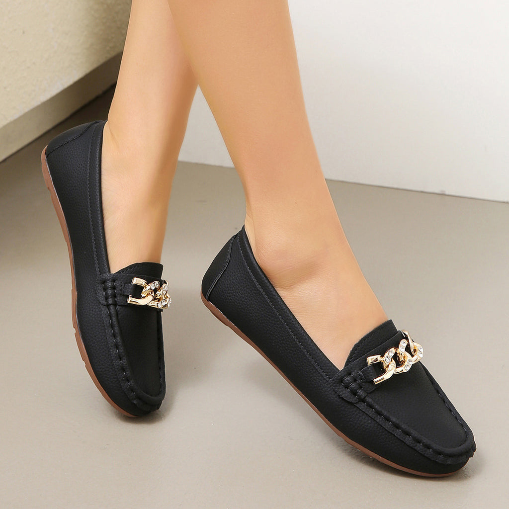 Sophisticated Flat Loafers (Elegante Flache Loafer-Schuhe)