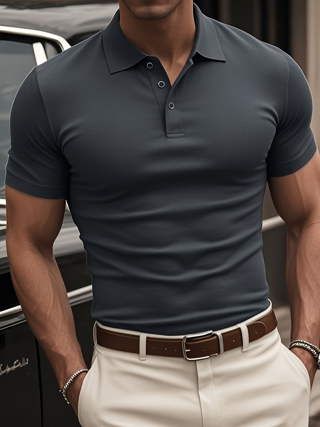 Short Sleeve Button Shirt (Kurzarmhemd Mit Knöpfen)