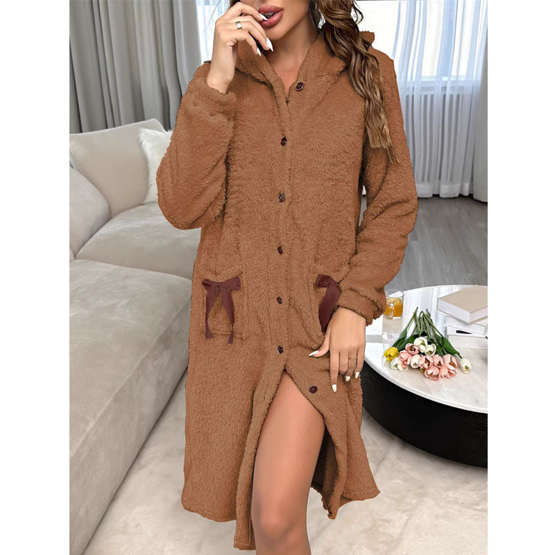 Warm Loose Robe (Warmer Lockerer Bademantel)