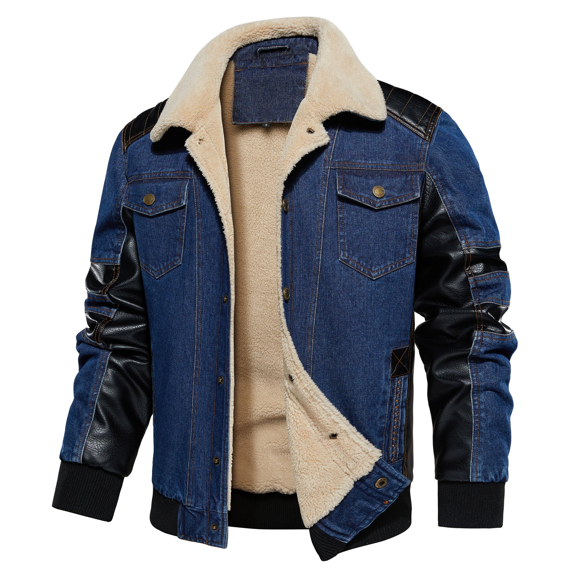 Cozy Denim Jacket (Flauschige Jeans-Jacke)