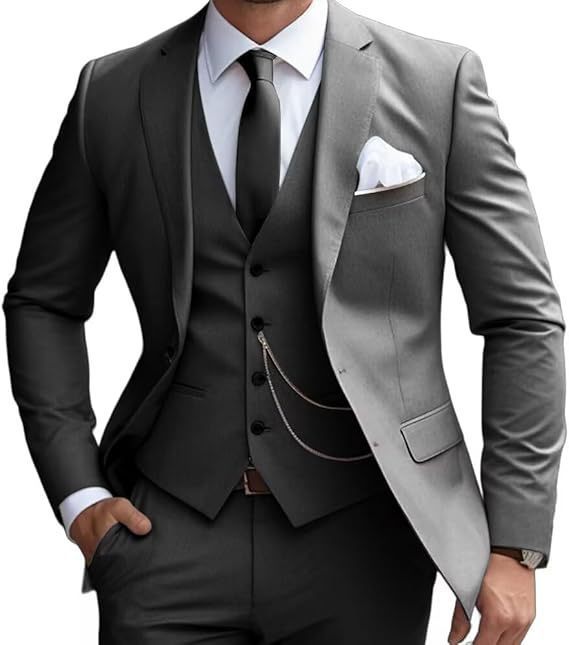 Classic Slim-Fit Gentleman Business Suit (Klassischer Business-Anzug - Für den Modernen Gentleman)