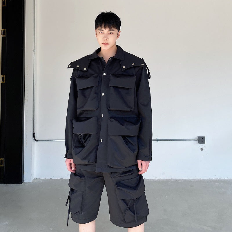 Tactical Fashionable Field Coat – Multi-Pocket Shell (Taktische Designer-Feldjacke)