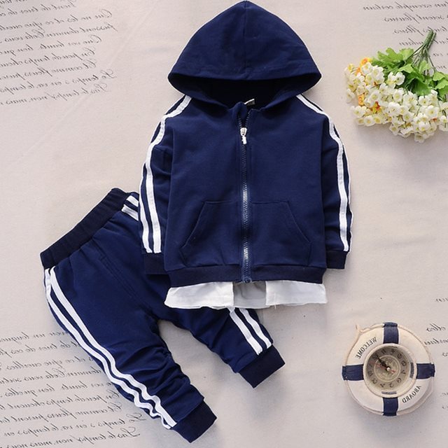 Casual Kids’ Tracksuit Set (Elegantes Kinder-Trainingsset)