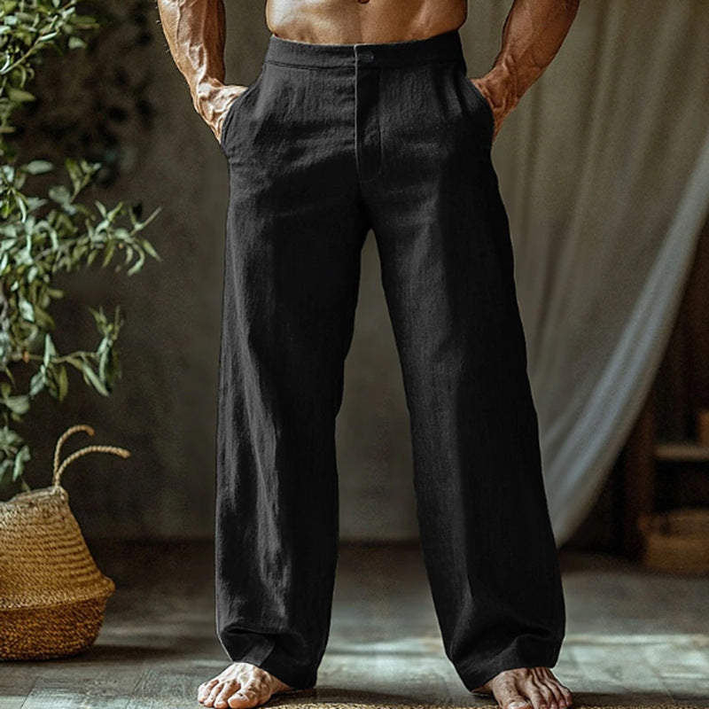 Relaxed Refined Linen Pants for Men (Lockere Edle Leinenhose für Herren)