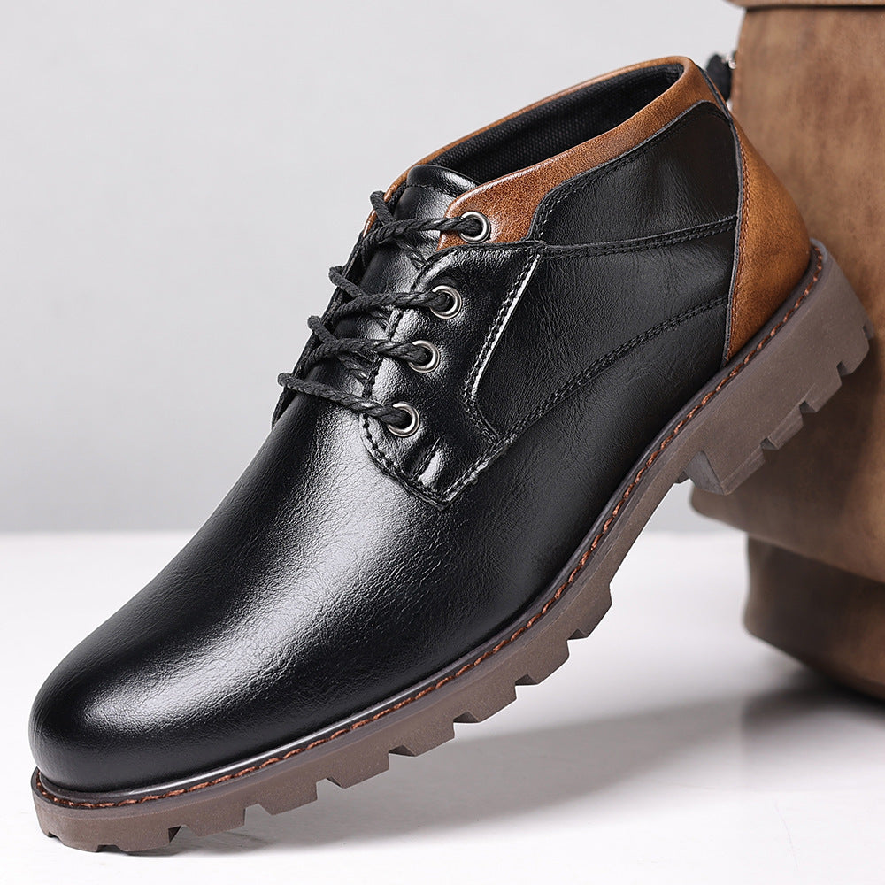 Classic Low-Top Men’s Boots (Klassisch Flache Herrenstiefel)
