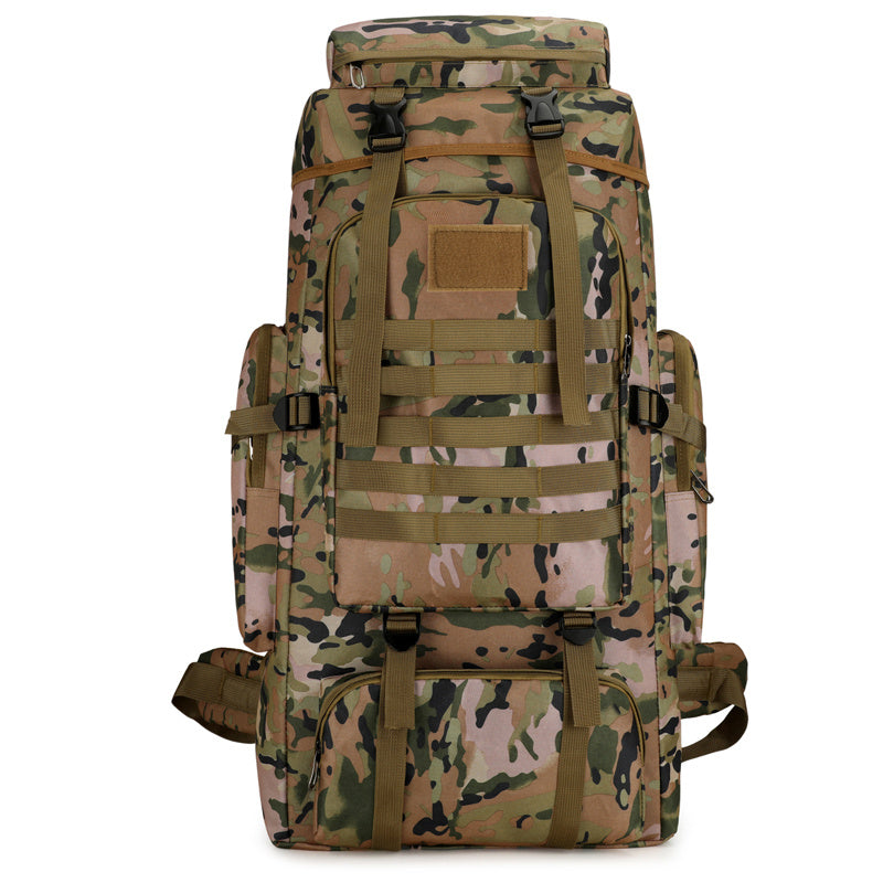 Outdoor Canvas Mountaineering Bag (Outdoor-Rucksack aus Canvas - Ideal Zum Wandern & Reisen)