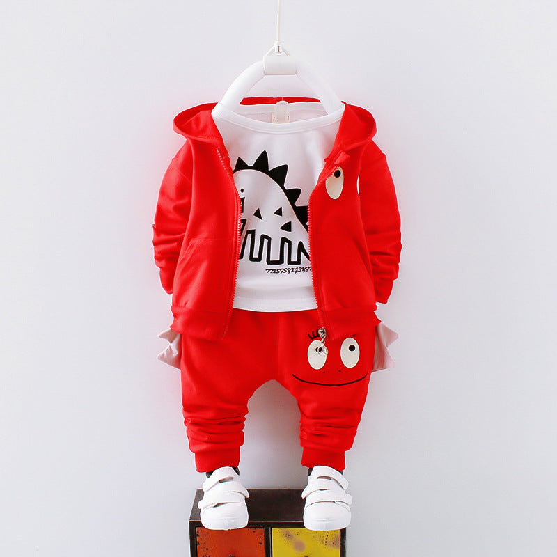 Boys’ Cotton Pants & Hoodie Set (Jungen Hoodie & Baumwollhose Set)