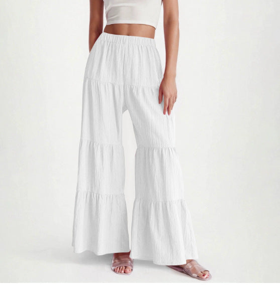 Elastic Waist Casual Trousers (Stylische Freizeit-Hose Mit Elastischem Bund)