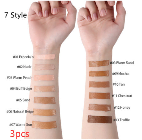 Liquid Foundation – Oil Control & Full-Cover Concealer (Flüssige Make-up-Foundation – Öl-Kontrolle & Concealer In Einem)