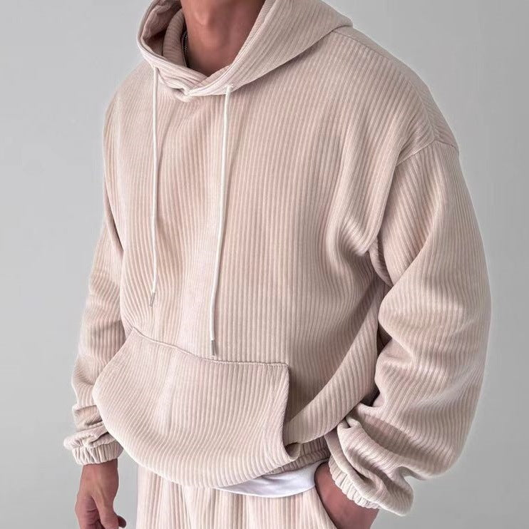 Modern Corduroy Hoodie (Modern geschnittener Hoodie)