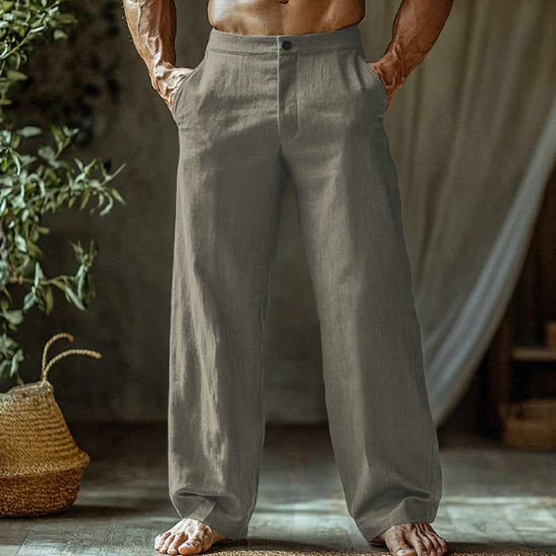 Relaxed Refined Linen Pants for Men (Lockere Edle Leinenhose für Herren)