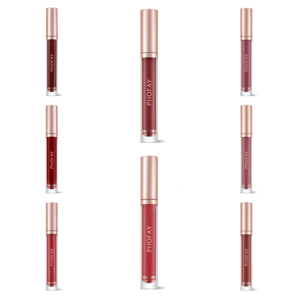 PHOFAY Hyaluronic Lip Gloss – Hydrating, Plumping & Shiny Lips (PHOFAY Hyaluron Lipgloss – Feuchtigkeitsspendend, Volumen & Strahlender Glanz)