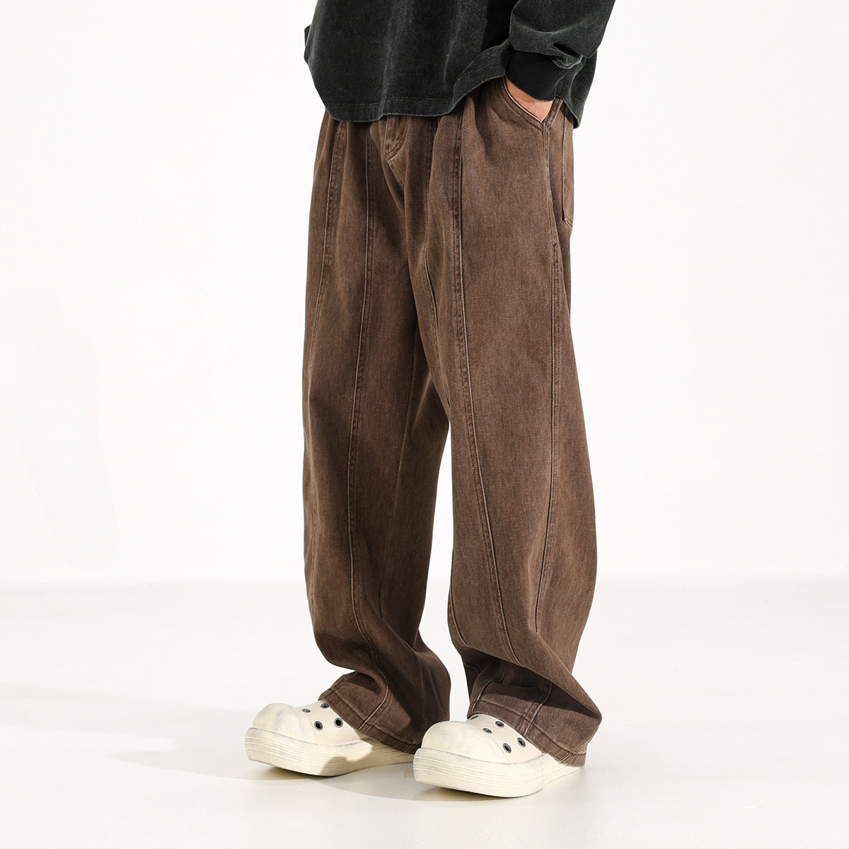 Relaxed Straight Jeans – American Style (Locker sitzende Straight-Jeans im Amerikanischen Style)